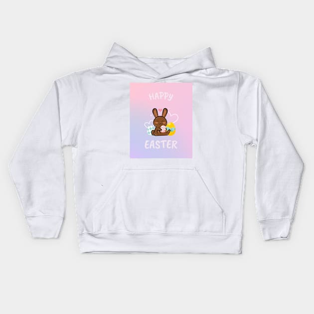 Happy Easter Kids Hoodie by Bible All Day 